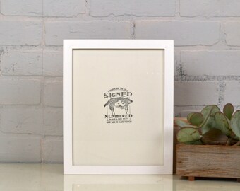 8x10" Picture Frame in PeeWee Style and COLOR of YOUR CHOICE - 8x10 Gallery Photo Frame - Wooden Frame 8 x 10