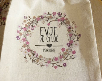 9 pochons evjf et 1 kit sans crayon