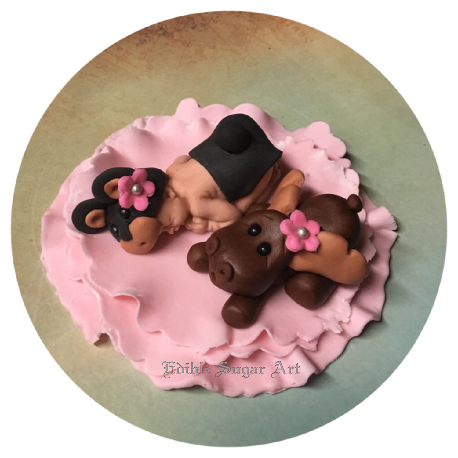 Baby Moose Cake Topper Baby Moose Cake Topper