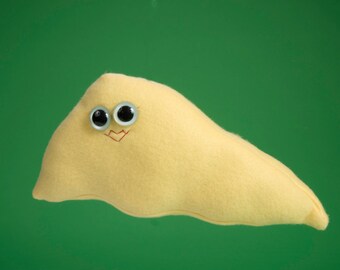 liver plush pillow