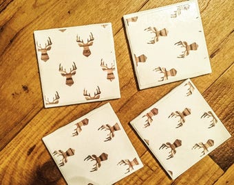 Country Living Ceramic Coasters