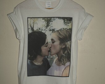 harmony korine chloe sevigny kiss t-shirt 1990s 90s indie retro vtg vintage hipster tumblr gummo