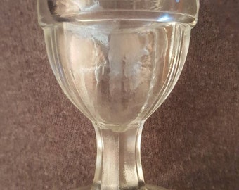 1940s Glass Eye Wash Cup