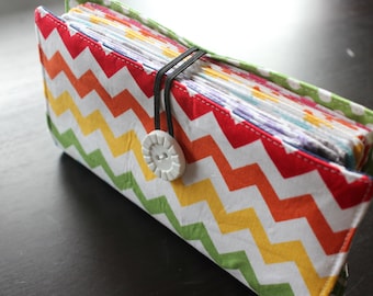 Multi Color Chevron Cash Envelope Wallet Dave Ramsey Budget