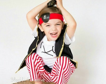 Pirates costume - Pirate Birthday Party - Cruise Pirates Night - Pirate - Pirates Outfit - Costume - Pirates Outfit - Pirate theme Party