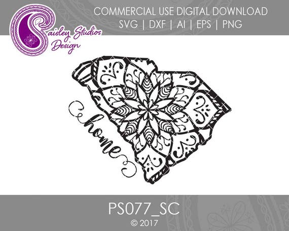 Download South Carolina Mandala Svg South Carolina State SVG South