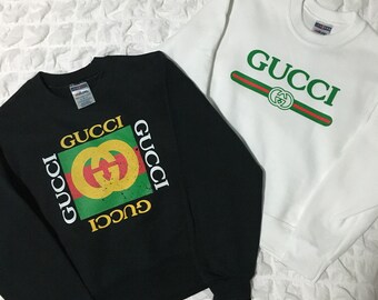 Kids: Vintage Gvcci Inspired Sweatshirt