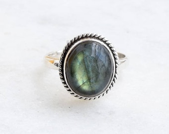 Labradorite Ring, Labradorite Stone Ring, Silver Ring,Sterling Silver Ring