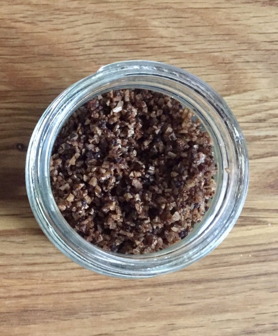 Espresso Salt Delicious Finishing Salt 1.75 oz 3 oz or 6