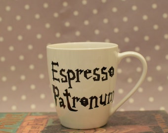 Espresso Patronum - Harry Potter Mug - Choice of with or without The Grim inside