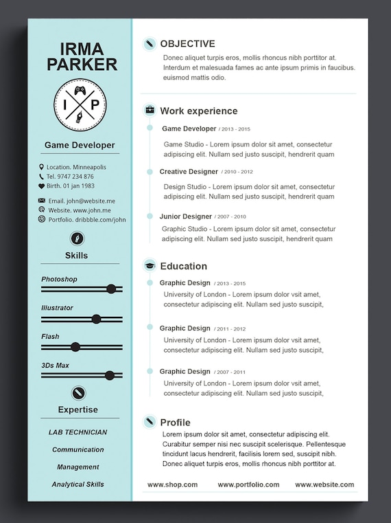 CV Design Service | Custom Resume Design That Will Get You Noticed | blogger.com custom resume design
