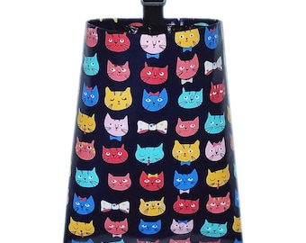Laminated Cotton Trash Bag - Cat's Meow