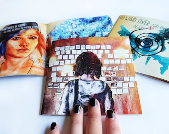 Life is strange Sammlerheft , Max and Chloe Collectors Fanart Zitat Booklet