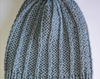 Knitted woman hat