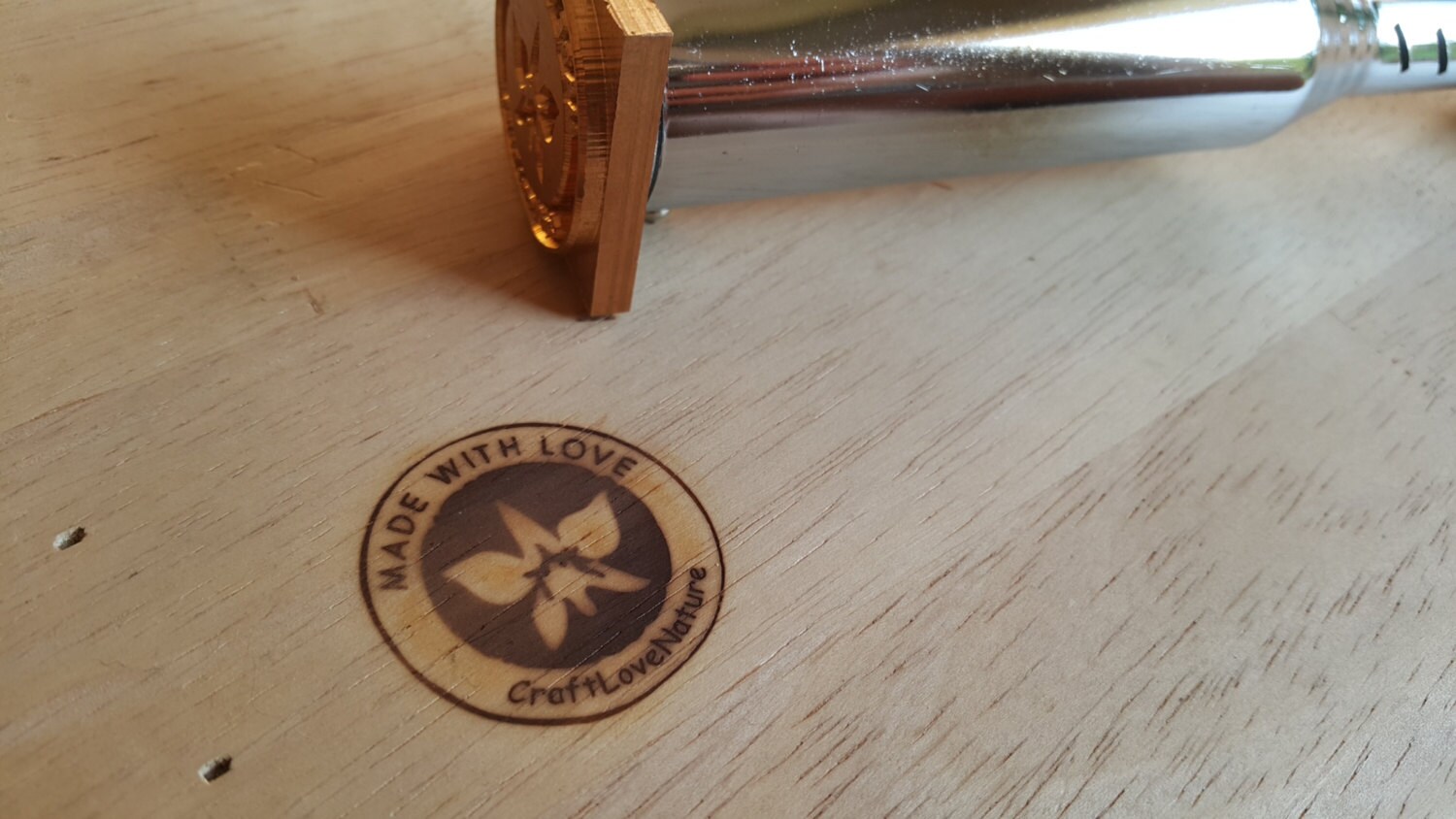 Logo stamp for wood Logo stamp for wood