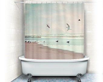 Strand Stoff Duschvorhang Flug Ozean Aqua Wohnkultur Strand Stoff Duschvorhang Flug Ozean Aqua Wohnkultur