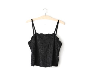Vintage beaded crop top | XS/S