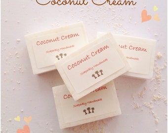 Coconut Soap, Luxury soap, Handmade soap, Moisturising soap, Hand soap, soap bars