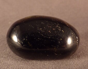 Madagascan Schorl Black Tourmaline Freeform - 36mm, 29g