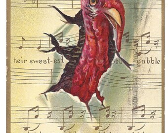 Antique Postcard - Raphael Tuck & Sons - Comic Thanksgiving Day - Series No 162