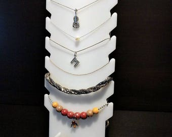 Displayer for Necklaces, Bracelets, Earrings | Jewelry Organizer, Holder Stand Board for Jewels