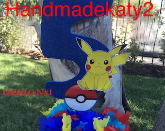 Pokemon centerpiece party decoration