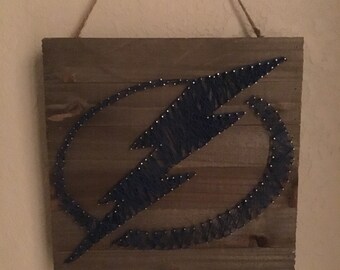 Tampa Bay Lightning String Art