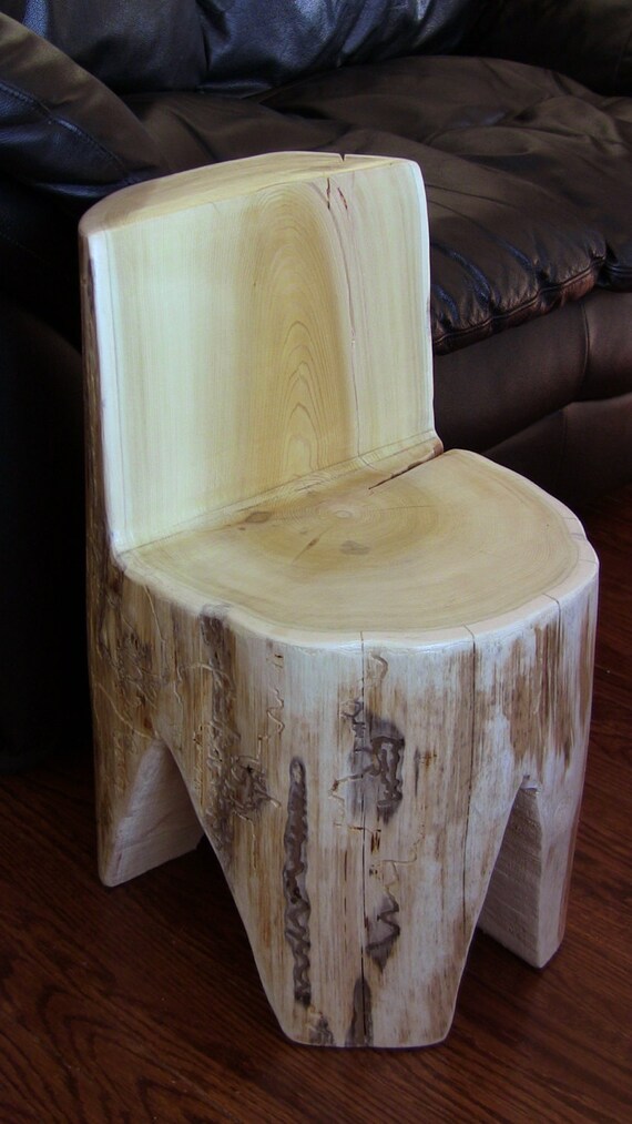 Cedar Stump Chair