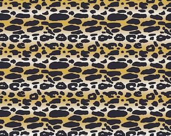 Indigo & Aster - Animalia Exotica Sand - Bari J. - Art Gallery Fabrics - Fabric By the Half Yard