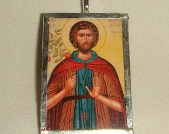 St Euphrosynus the Cook Pendant inv1976