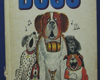 Eric Gurney's Pop-Up Book of Dogs - Random House - 1973 Vintage