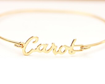 Vintage Name Bracelet - Carol