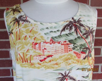 Diamond Head Hawaii Sleeveless Sundress