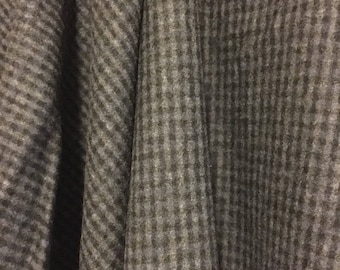 Dark gray and blue wool blend