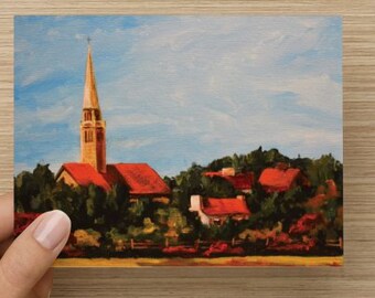 Folded Note Card "Inverness"