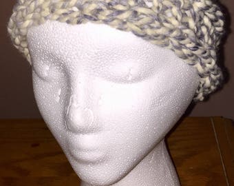 Chunky knit ear warmer