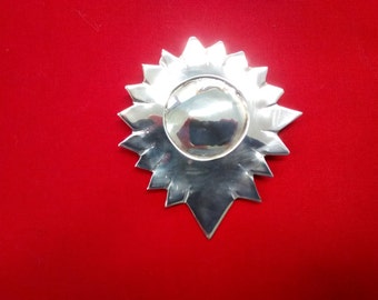 Sterling silver pendant/brooch