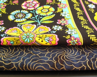 Destash Cotton Fabric Bundle - Flowers