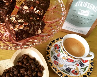Hazelnut & Espresso Raw Fudge Brownies X 6