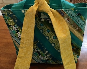 Turquoise Selvage Sacque