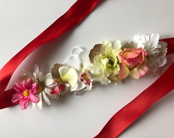 Summer Dreams Flower Crown, Floral Crown, Festival Crown
