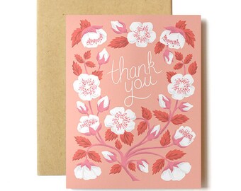 Boxed thank you card  Etsy