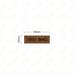 PU leather labels
