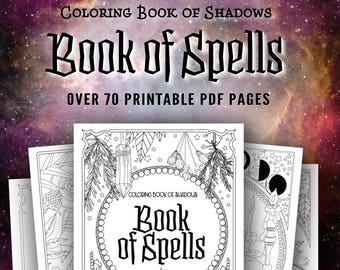 Coloring Book of Shadows: Book of Spells PDF