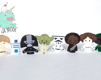 Star Wars Inspired Finger Puppets