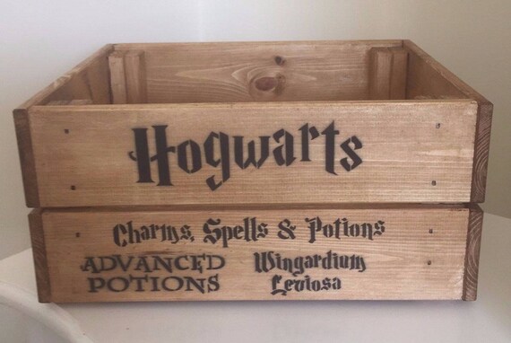 harry potter hogwarts charms spells potions vintage wooden harry potter christmas gifts