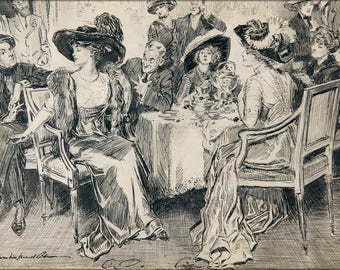 Poster, Many Sizes Available; Her Poise, By Charles Gibson 1910