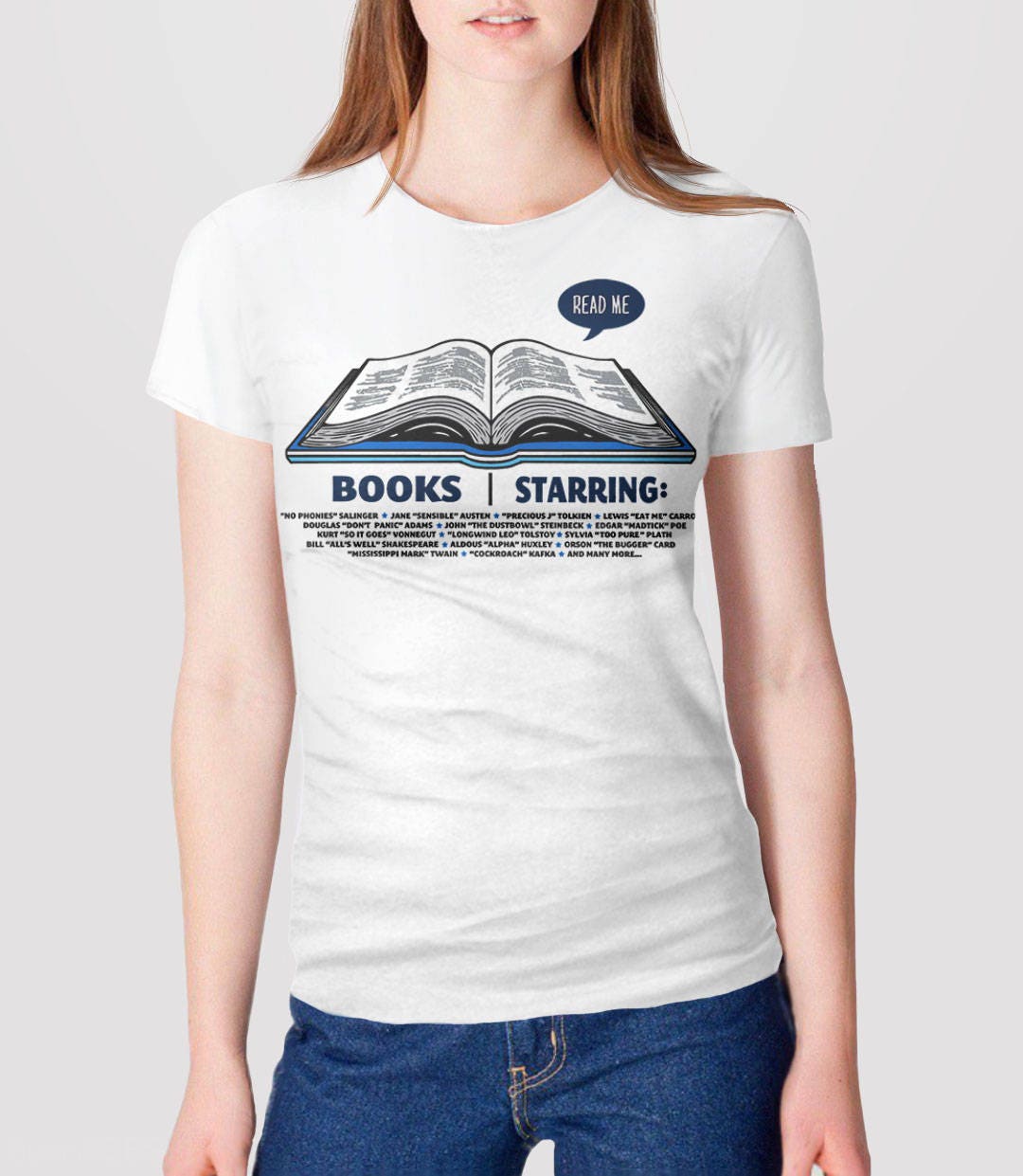 Funny Literary Shirt and Book Nerd Gift for Readers: Book