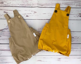 Vintage style boys romper, Boys vintage Romper, birthday boy romper, birthday boy outfit, Boys Spring Romper, Boys overalls