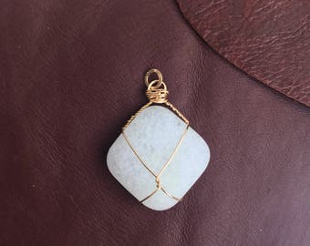 Identity Stone Pendant Necklace